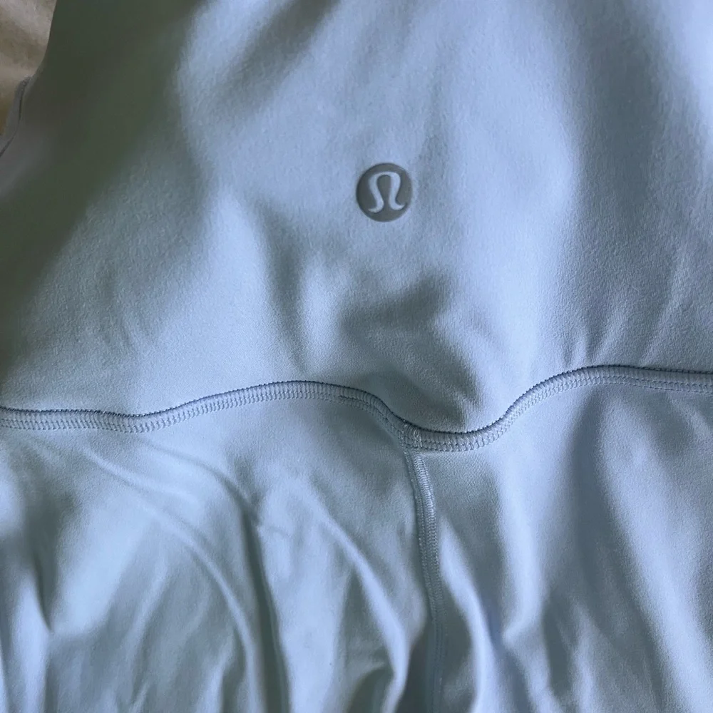 Lululemon Align HR Pant w/ Pockets 25" Pastel Blue Lined - Picture 7 of 8
